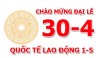 Thông báo: Nghỉ lễ 30/4 và Quốc tế lao động 1/5